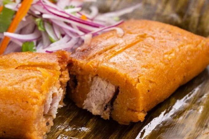 Tamal criollo delicioso de Barranco