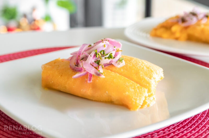 Tamales ricos con receta familiar